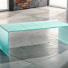 Il vetro curvato per il tavolino da salotto di Imago Factory Audrey il ritratto