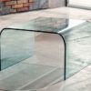 Il vetro curvato per il tavolino da salotto di Imago Factory Greta il ritratto